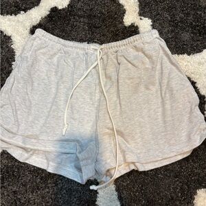 Brandy Melville Light Gray Athletic Shorts